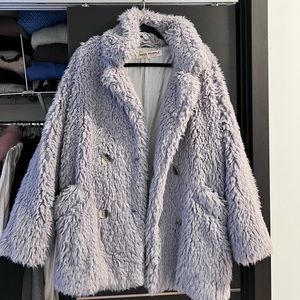 Free people shearling coat